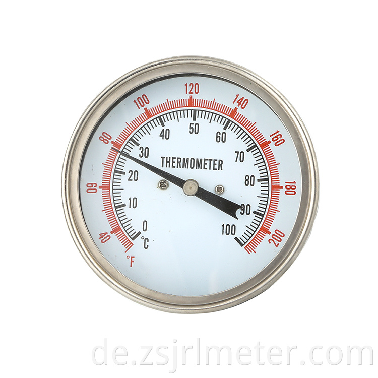 Heißer Verkauf von guter Qualität Bimetall-Thermometer aus Edelstahl in Lebensmittelqualität